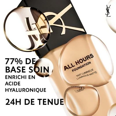Yves Saint Laurent All Hours Fond De Teint Mat Lumineux 24h Haute Couvrance 13 Yves Saint Laurent All Hours Fond De Teint Mat Lumineux 24h Haute Couvrance – Image 13