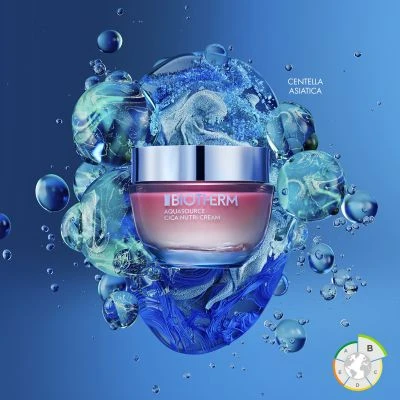 Biotherm Aquasource Cica Nutri Crème Hydrante & Apaisante 5 Biotherm Aquasource Cica Nutri Crème Hydrante & Apaisante – Image 5
