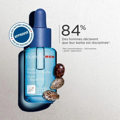 ClarinsMen Huile Rasage + Barbe 4 ClarinsMen Huile Rasage + Barbe – Image 4