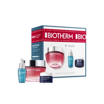 Biotherm Coffret Blue Peptides Uplift Routine Anti-âge 1 Biotherm Coffret Blue Peptides Uplift Routine Anti-âge