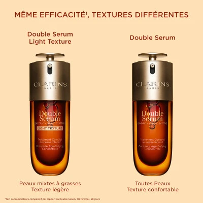 Clarins Double Serum Light Texture Sérum Anti-âge Texture Légère 14 Clarins Double Serum Light Texture Sérum Anti-âge Texture Légère – Image 14