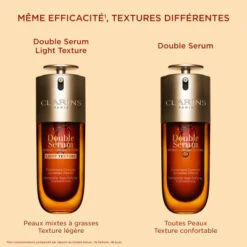Clarins Double Serum Light Texture Sérum Anti-âge Texture Légère 18 Clarins Double Serum Light Texture Sérum Anti-âge Texture Légère -Kapao Magasin double serum light texture serum anti age texture legere 1 3
