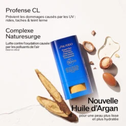 Shiseido Expert Sun Protector Stick Solaire Transparent SPF 50+ -Kapao Magasin expert sun protector stick solaire transparent spf 50 2