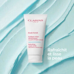 Clarins Fresh Scrub Exfoliant -Kapao Magasin fresh scrub 2