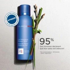 Gel Moussant Rasage Idéal ClarinsMen Mousse à Raser 7 Gel Moussant Rasage Idéal ClarinsMen Mousse à Raser -Kapao Magasin gel moussant rasage ideal clarinsmen 3