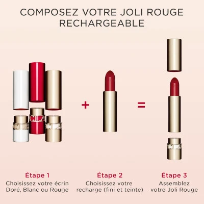 Clarins Joli Rouge Recharge Rouge à Lèvres 9 Clarins Joli Rouge Recharge Rouge à Lèvres – Image 9