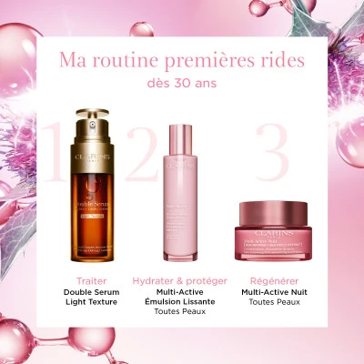 Clarins Multi-Active Emulsion Lissante, Booster D’éclat – Toutes Peaux 4 Clarins Multi-Active Emulsion Lissante, Booster D’éclat – Toutes Peaux – Image 4