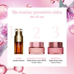 Clarins Multi-Active Jour SPF 15 Crème Lissante, Booster D’éclat - Toutes Peaux 8 Clarins Multi-Active Jour SPF 15 Crème Lissante, Booster D’éclat - Toutes Peaux -Kapao Magasin multi active jour 3