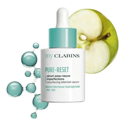 Clarins PURE-RESET Sérum Peau Neuve Imperfections - Peaux Grasses Et à Imperfections 3 Clarins PURE-RESET Sérum Peau Neuve Imperfections - Peaux Grasses Et à Imperfections – Image 3