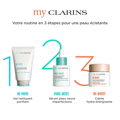 Clarins PURE-RESET Sérum Peau Neuve Imperfections - Peaux Grasses Et à Imperfections 5 Clarins PURE-RESET Sérum Peau Neuve Imperfections - Peaux Grasses Et à Imperfections – Image 5