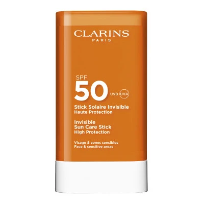 Clarins Stick Solaire Invisible SPF50 Protection Solaire Visage UVA/UVB 50 1 Clarins Stick Solaire Invisible SPF50 Protection Solaire Visage UVA/UVB 50