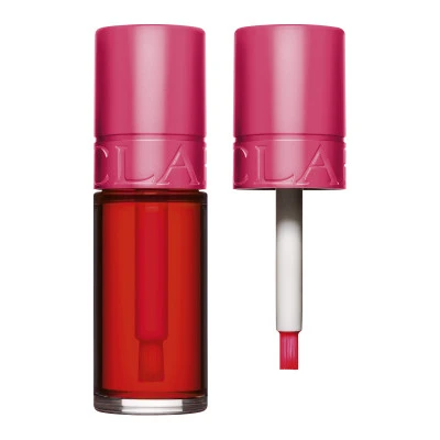 Clarins Water Lip Stain Eau à Lèvres à L’eau De Framboise 1 Clarins Water Lip Stain Eau à Lèvres à L’eau De Framboise
